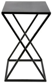 Suport pentru flori 40x24 cm, negru