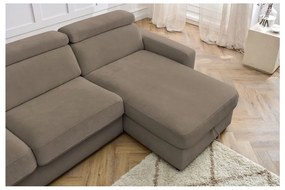 Colțar maro extensibil (cu colț variabil) Monaco – Bobochic Paris