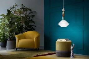 Pendul ceramic design italian realizat manual LARIAT H-56cm