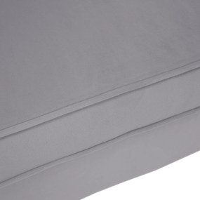 Canapea de design cu 2 locuri, ţesătură Velvet gri/gold crom auriu, EZIO TYP 2