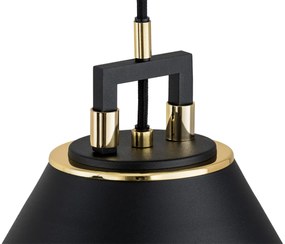 Lustra cu 3 pendule design modern ORTE negru