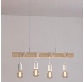 Lustră pe cablu Eglo 43704 TOWNSHEND 4xE27/60W/230V