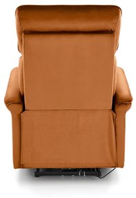Fotoliu recliner Semir velvet cinnamon H108 cm