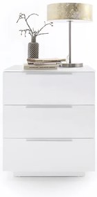 Noptieră ROCKY XXL albă