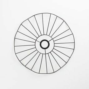 Abajur universal CURITIBA, diametru 40 cm, negru