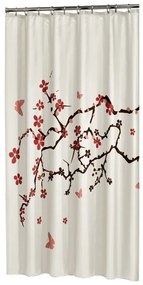 Sealskin Blossom perdea de duș 200x180 cm alb-multicolor 233451359