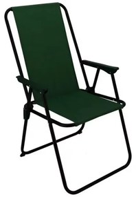 Scaun pliabil, verde negru