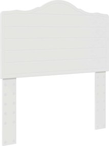 vidaXL Tăblie cap Alb 80 cm Lemn compozit