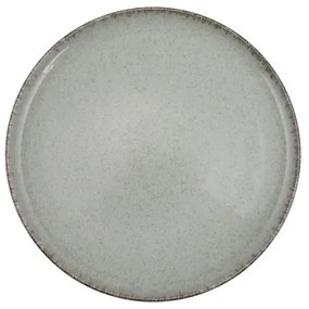 Set veselă 24 piese, verde, din porțelan