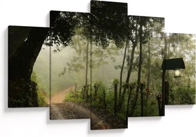 Tablou cu ceața de dimineața (150x105 cm)