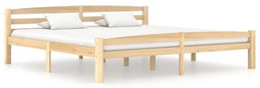 322067 vidaXL Cadru de pat, 200x200 cm, lemn masiv de pin