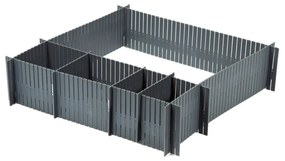 Set 6 organizatoare pentru sertar Compactor Duro