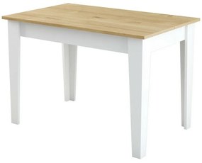 Masă de sufragerie Kiev White and Oak