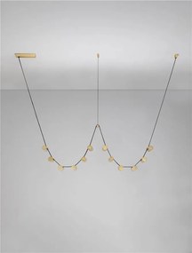 Lustra LED suspendata dimabila design XXL LUMA