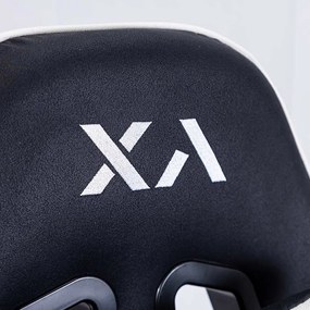 Scaun de gaming din stofa cu spatar rabatabil OFF 295 negru