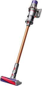 Aspirator vertical Dyson Cyclone V10 Absolute 448883-01, 150AW, 125.000 rpm, 0,77 l, 60 min, 3 moduri, 2 Tier Cyclone™, HEPA, silențios, golire igienică, fără încurcături, nichel/portocaliu