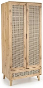 Dulap pentru haine Rustico, stejar artisan