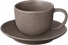 Cești maro închis 2 buc. din ceramică 190 ml Kumi – Blomus