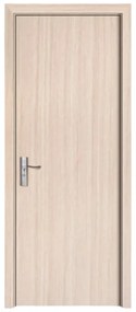 Usa Interior din MDF Novo Doors ND81, Cadru din Lemn Masiv, KIT COMPLET, Toc , Manere si balamale incluse (Culoare: Alb, Dimensiune: 70 cm, Maner: