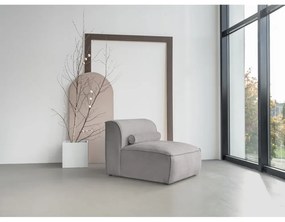 Modul pentru canapea gri deschis (de mijloc) Flex Felix – Miuform