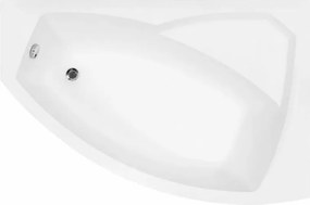 Cada asimetrica Besco Rima 140x90 cm montaj dreapta