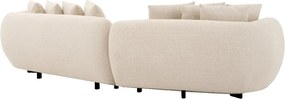Canapea moderna design LUX Sidney, Nuoro beige