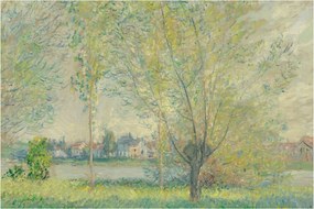 Tablou - Claude Monet, The Willows, reproducere (90x60 cm)