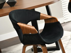 Scaun Kurt (nuc închis + nuc). 1111101