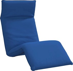 vidaXL Șezlong pliabil, albastru regal, 175x54x8,5 cm, țesătură Oxford