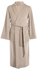 Halat taupe S/M din micropluș/cocolino Elena – Tiseco Home Studio