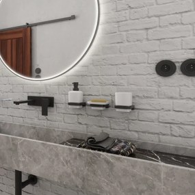 Dozator de săpun, suport de periuțe și cârlig de perete NIMCO MAC set-31K-T-90 MAYA