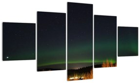 Tablou cu  aurora borealis (125x70 cm), în 40 de alte dimensiuni noi
