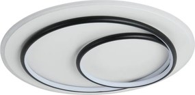 Brilagi - Plafonieră LED dimabilă FLARE LED/70W/230V Ø 50 cm albă/neagră + telecomandă