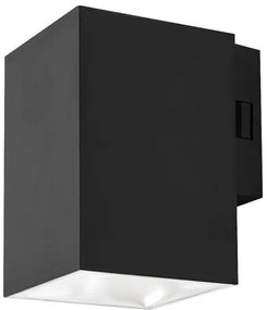 Aplica LED iluminat exterior ambiental, Protectie IP65 Urfa I negru