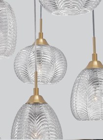 Lustra cu 6 pendule design modern VARIO