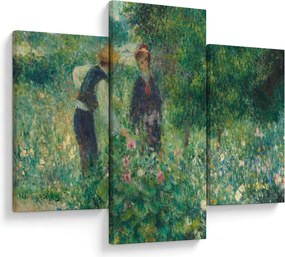 Tablou - Auguste Renoir, Picking Flowers, reproducere (90x60 cm)