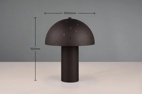 Reality - Lampă de masă SETA 1xE14/28W/230V neagră