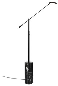 Lampadar negru LED (înălțime 145 cm) Fiore – Trio Select
