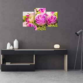Tablou cu trandafiri (90x60 cm)