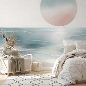 Fototapet - Soare deasupra oceanului (147x102 cm)