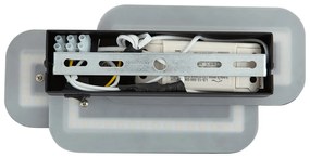 Lampă de perete modernă neagră cu LED inclus, cu 3 trepte de intensitate luminoasă - Dias