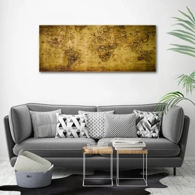 Tablou pe pânză canvas Harta lumii vechi