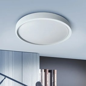 Brilagi-LED Corp de iluminat dimabil NANCI LED/60W/230V 3000-6500K Ø49 cm argintiu +telecomandă