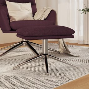 341555 vidaXL Taburet, violet, 60x60x35 cm, material textil