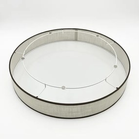 Brilagi - Plafonieră LED BELLADONNA, 36 W, 230 V, Ø 50 cm, crem/stejar