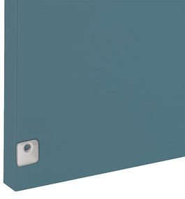 Boxie 1 ușă dulap de perete 80x40x37 cm albastru petrol