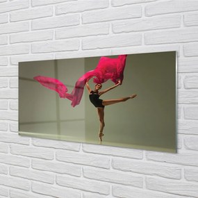 Tablouri acrilice Material roz Ballerina