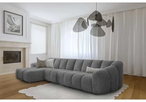 Colțar gri (cu colț pe partea stângă/cu șezlong) Shell – Miuform