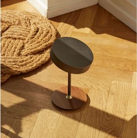 Halo Design 745791 – Lampă LED reîncărcabilă cu dimmer ON THE MOVE, LED/2,5W/4000 mAh, gri/lemn