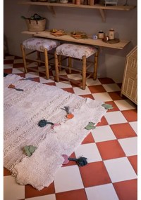 Covor de joacă pentru copii crem din bumbac 120x160 cm Veggie Garden – Lorena Canals